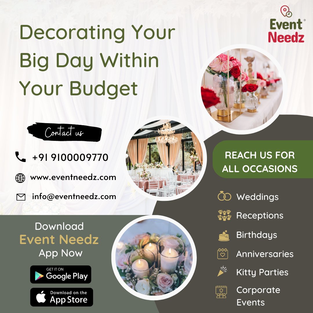 eventneedzkdspl's tweet photo. Creating memories that will last a lifetime
Visit our blog for decorating ideas: https://t.co/dU0OqcnhFJ
#eventdecor #eventplanning #professionaldecor #eventdecor #eventplanning #professionaldecor #decoration #weddingdecor #weddingdecoration #haldidecorators #professionaldecor https://t.co/jLVcGplCGJ