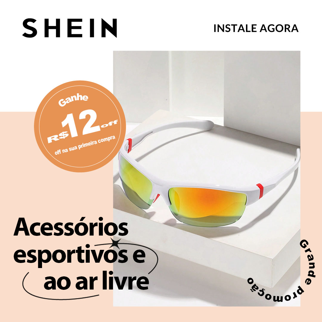 SHEIN_Official's tweet photo. Está tudo nos detalhes.
Tantas opções
Ganhe R$12 off na sua primeira compra