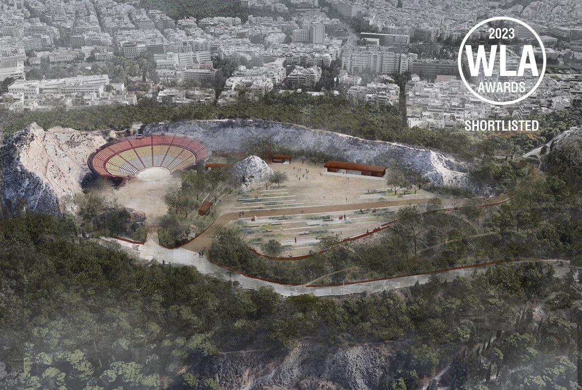 topio7arch's tweet photo. Proud that our topio7 project «emerging landscapes» – Redesign of the surrounding space of the Lykabettus theatre has been shortlisted for the 2023 World Landscape Architecture Awards (WLA), category Concept – Large Design !!
@wlandscapearch https://t.co/dVj26CD7ee