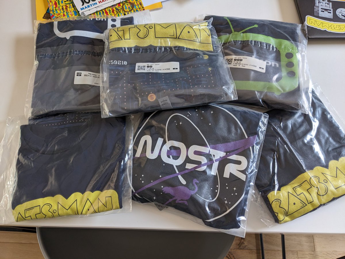 nathan_day's tweet photo. My swag from @Six_and_Lemon has arrived ahead of @TheBitcoinConf.

LFG! 🚀

#nostr
#satsman https://t.co/cB88kRsY7j