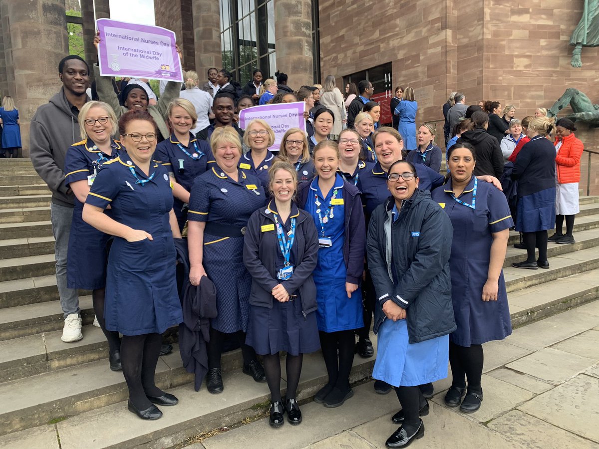 Amazing to be a part of celebrations of International Nurses and Midwives Day and Coventry Cathedral - #recognitionmatters #NextGeneration #IND2023