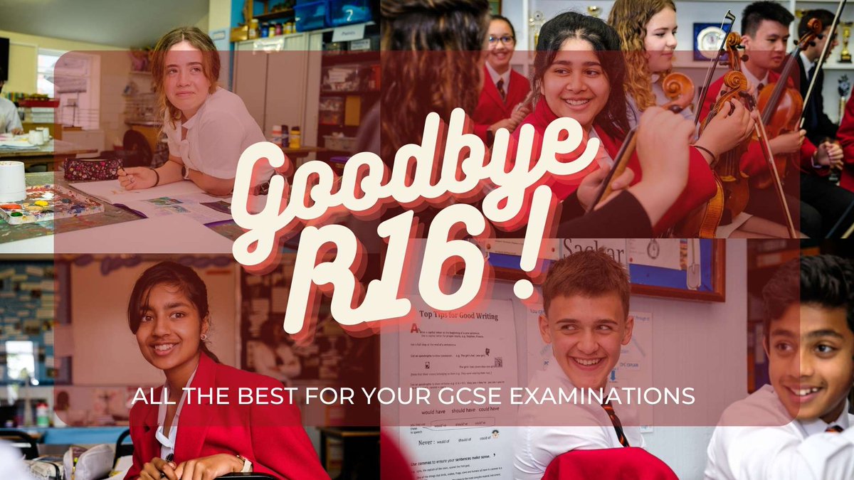 Goodbye #SJCR16! Well done for all your hard work and resilience, especially during the pandemic.
Everyone in the #SJCFamily wishes you well for your GCSE examinations.
#SJCSeniors #SJCFromTheHeart