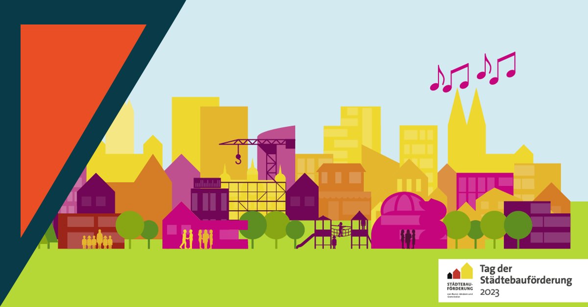 Morgen noch nichts vor? Wir hätten da eine Idee 💡:  Deutschlandweit informieren Städte und Gemeinden am Samstag über ihre Planungen und Erfolge der #Städtebauförderung.