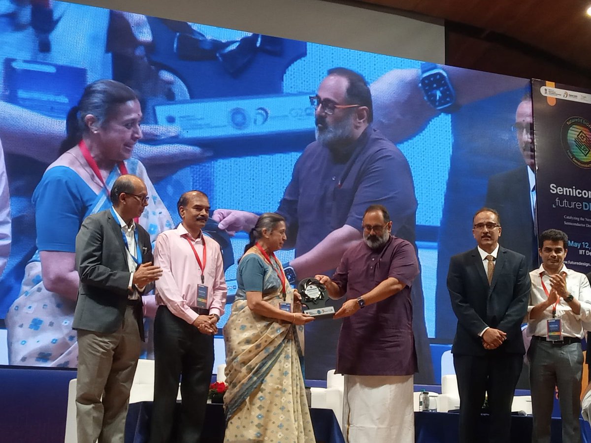 Curtain raiser: MoS <a href="/Rajeev_GoI/">Rajeev Chandrasekhar (Parody)</a> announced the 1st Semicon India Future Design: DLI Startups
 
1. Morphing Machines
2. Netrasemi

#NewIndia #SemiconIndia <a href="/Rajeev_GoI/">Rajeev Chandrasekhar (Parody)</a> <a href="/alkesh12sharma/">Alkesh Kumar Sharma</a> <a href="/GoI_MeitY/">Ministry of Electronics & IT</a> <a href="/Electronics_GoI/">Electronics India</a>