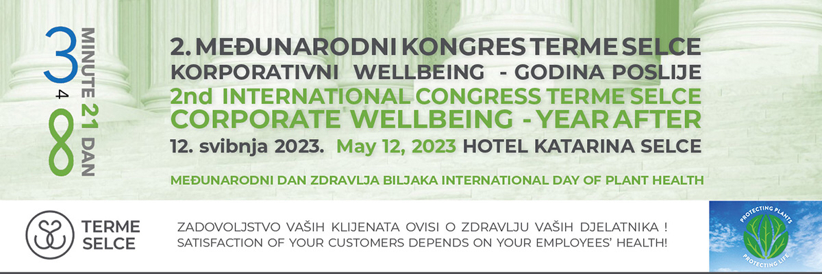 Improving the culture of health in companies is not only a trend, it is an imperative.

🇭🇷🧑‍⚕️ Today, our managing director Frederic Soudain has the pleasure to moderate the session on "Life Quality and Joy of Work" at Croatia's Terme Selce International Symposium.
#healthatwork