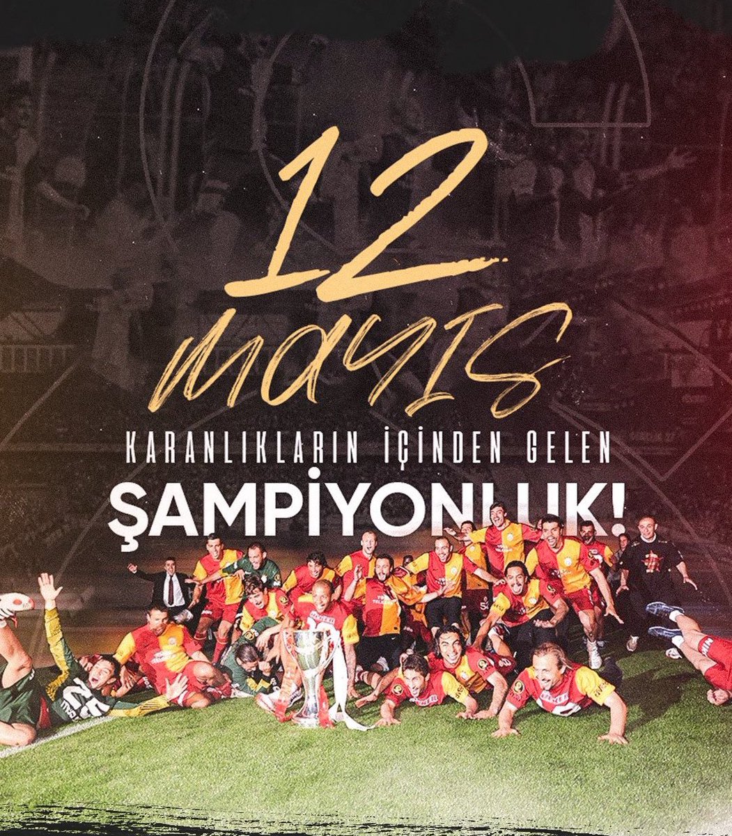 #12Mayıs2012 acı veriyorsa geçmiş geçmemiş demektir #Galatasaray  

#MayıslarBizimdir