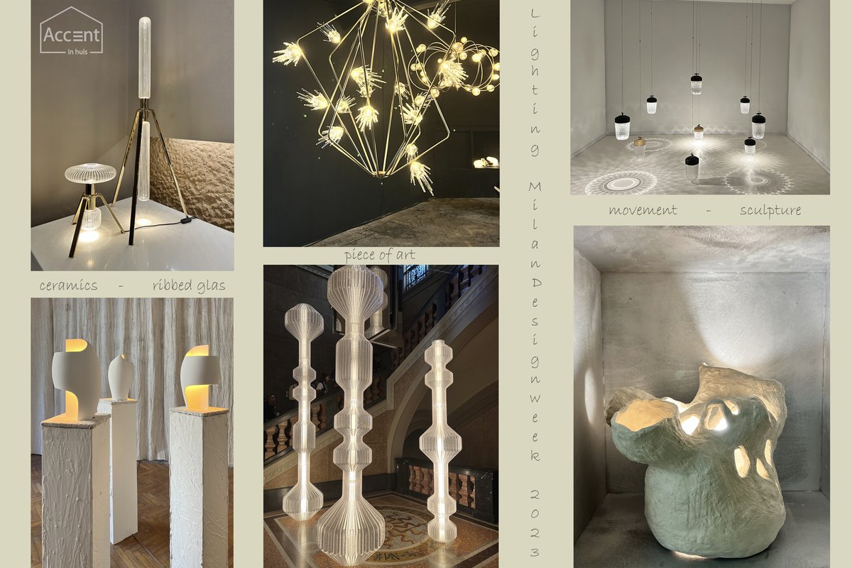 Wat viel op tijdens Milaan Design Week? Deel 6...

Verlichting speelt een belangrijke rol in het interieur. We zien steeds vaker dat verlichting als een statement - bijna als een kunstwerk - in de ruimte wordt geplaatst...

#MilanDesignWeek #trends #design #interieur #verlichting
