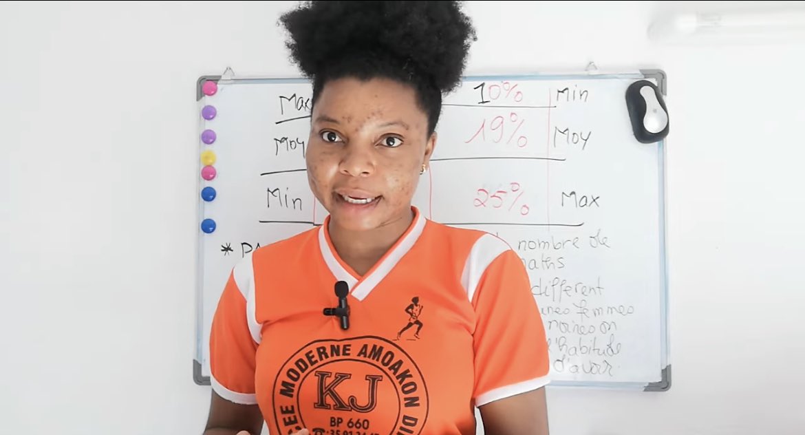 MariamTendou's tweet photo. Mon ❤️ du jour: cette jeune dame, qui a décidé de créer une chaîne @YouTube « Maths pour Tous » visant à expliquer les #Mathématiques dans un language simple et accessible à tous, et en particulier pour encourager les jeunes #filles africaines. Elle explique: « Parce quand je parcourais YouTube pour suivre des vidéos de cours sur les Maths, je ne trouvais jamais celles où l’on voit des femmes d’#Afrique subsaharienne qui sont celles qui font le cours, alors que ce n’est pas le cas pour les autres régions »

https://t.co/05kNJMAQuB

@TendouTalks 
#TendouTalks
#TendouCrush