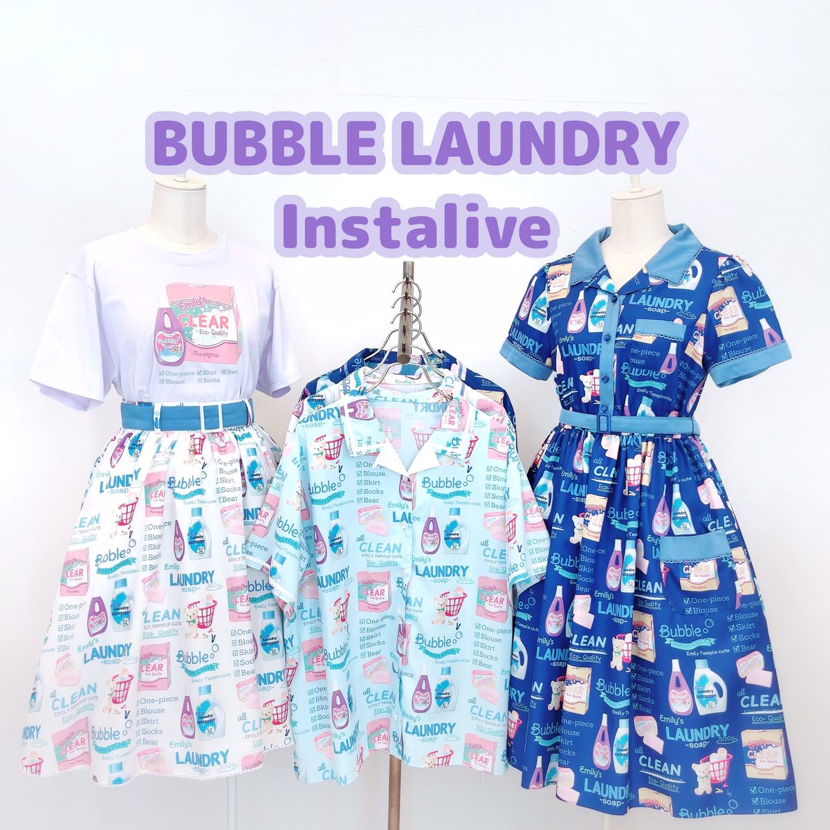 大量入荷 エミリーテンプルキュート Dear strawberry ひざ丈ワンピース