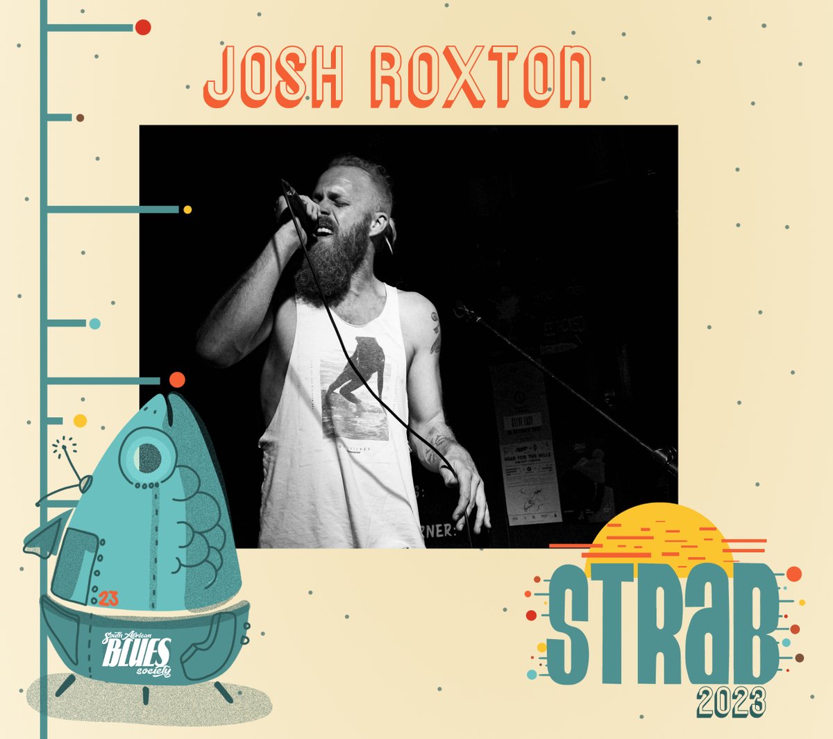 We're going to get your Friday amped up. Let's kick it off with a truly epic act that will be setting the STRAB 2023 stage alight, give it up for:

<a href="/JoshRoxton/">JoshRoxton</a>!

Don't snooze guys! Tickets are closing in 2 days! ---> strab.co.za

#STRAB2023 #STRABfest
