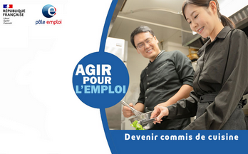 [#AvecPôleEmploi] 📢Nouvel épisode de l'émission hebdomadaire "Agir pour l'emploi" en partenariat avec <a href="/WEO_TV/">Wéo</a> 🚀

Découvrez le métier de commis de cuisine 📲💻⏩ plmpl.fr/c/VcpXx

#TousMobilisés #OnEstLàPourVous
