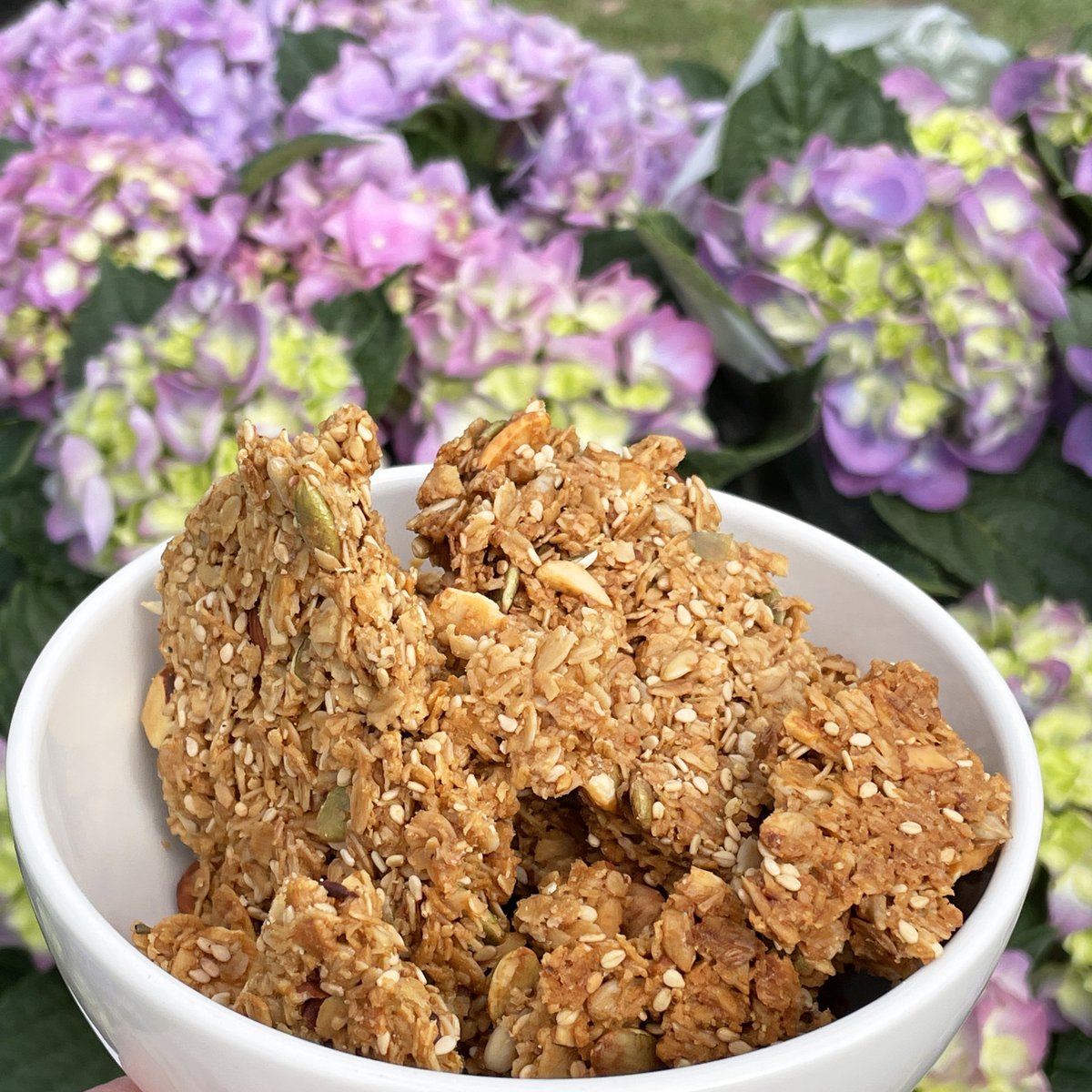 OldeHearthBread's tweet photo. Kids love our granola - just ask these taste testers! Our granola is made with rolled oats, pumpkin seeds, sesame seeds, sunflower seeds, almonds, coconut syrup, brown sugar, GMO-free canola oil, salt and vanilla. Check it out only at our farmers markets and Lake Meadow Naturals. https://t.co/e1CSp5rWR6