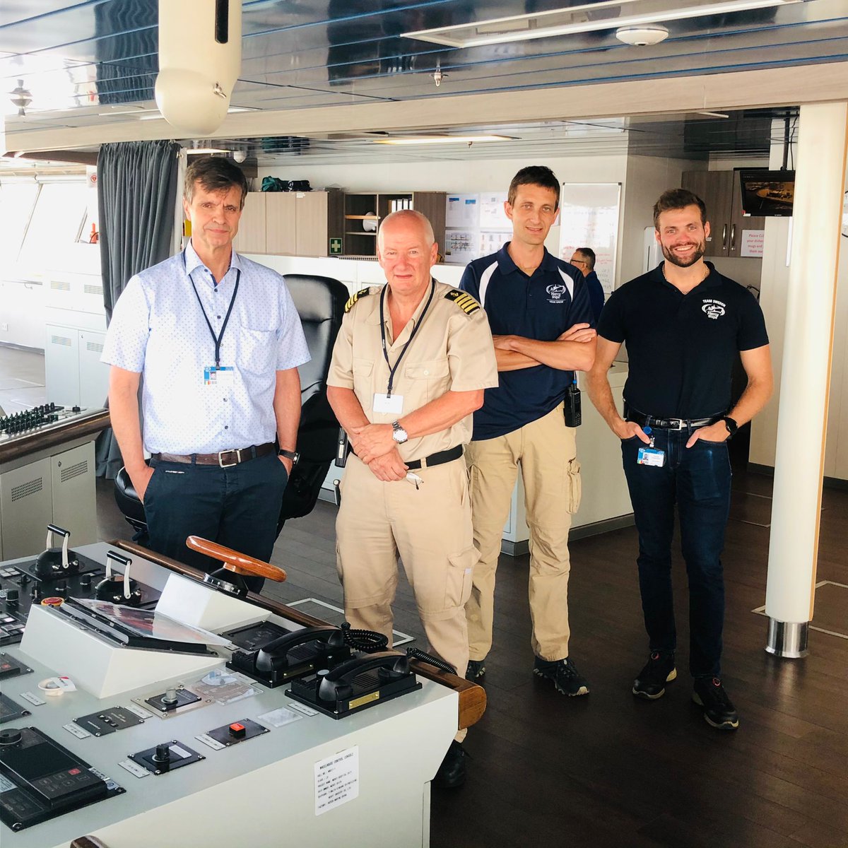 aboa_mare's tweet photo. Instructor M. Winberg has this week delivered #AzimuthingPropulsionTraining onboard the hospital ship #GlobalMercy with #aboamare's #portablesimulator. After the #simulatortraining, the officers discussed how to implement the new skills on their own bridge.
#maritimesimulation https://t.co/vOepU5ZOfh