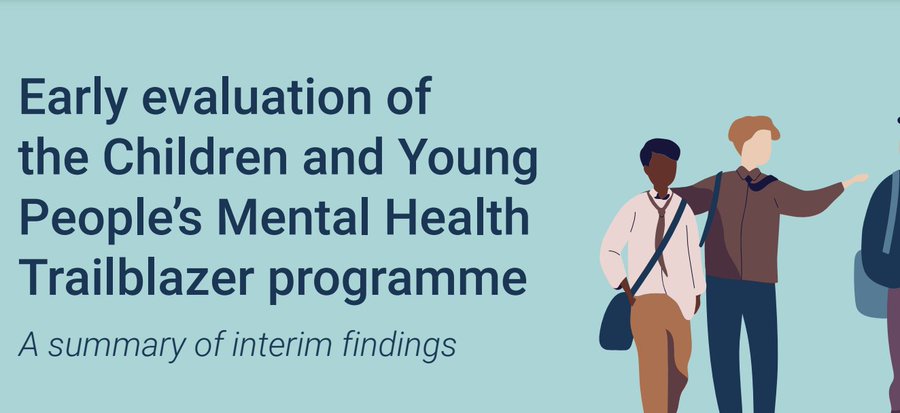 A must-read for all those interested in promoting mental health!   

Evaluation of the Children and Young People’s Mental Health Trailblazer programme   🔽birmingham.ac.uk/research/brace…   

#IntergratedCare