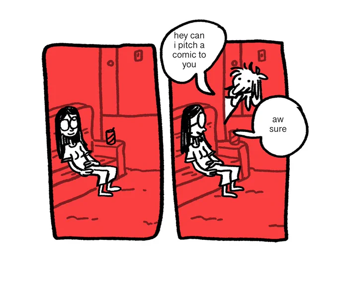 pov comic: youre my roommate (1/2)