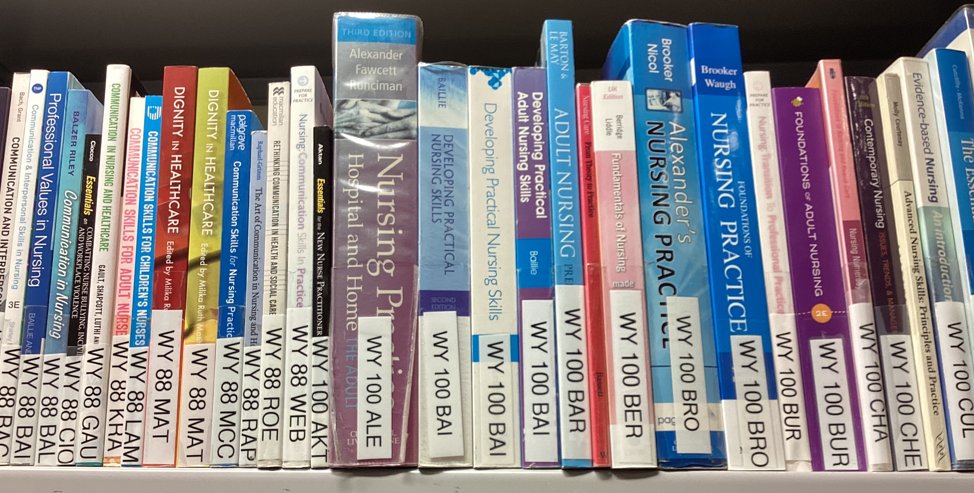 Friday Focus | WY Nursing 🔎
Today is International Nurses Day 2023. WY in our classification scheme is for all matters nursing related. Search the Knowledge Network for books on Nursing.
…s-scot-primo.hosted.exlibrisgroup.com/primo-explore/…