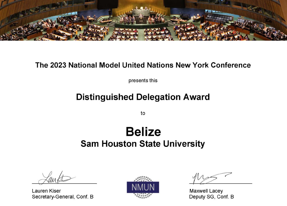 SHSU Political Science tweet media