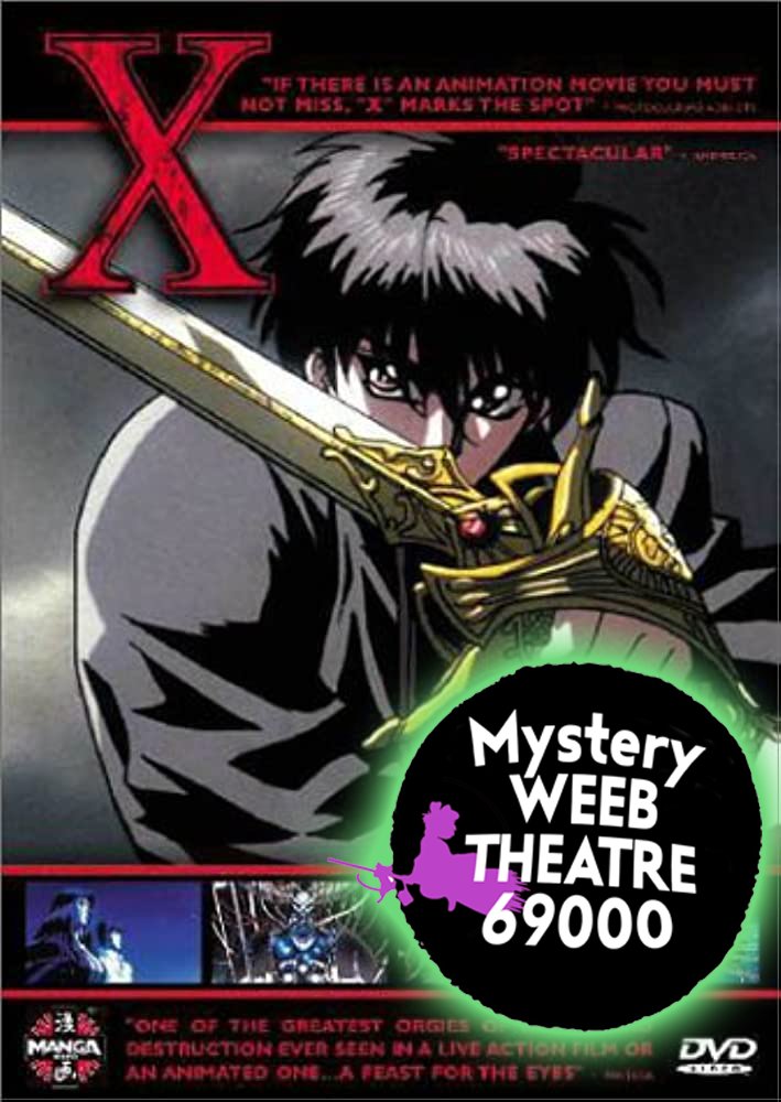 ShikiDuh's tweet photo. This weekend in my discord we will be recording  for youtube #MysteryWeebTheatre69000 we will be watching the rated R anime classic X/1999 from clamp. Please join me @InsanitysDenVT @DemonLordRizu and @Hoa_009 as we watch the apocalypse play out with all the yaoi undertones https://t.co/Wo5iUVCqOD