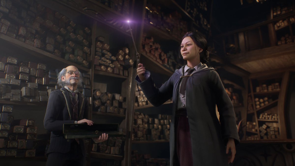 JVCom's tweet photo. La version Switch du jeu "Hogwarts Legacy" est repoussée ! 

Elle sortira finalement le 14 novembre 2023. https://t.co/i9bLr516nq