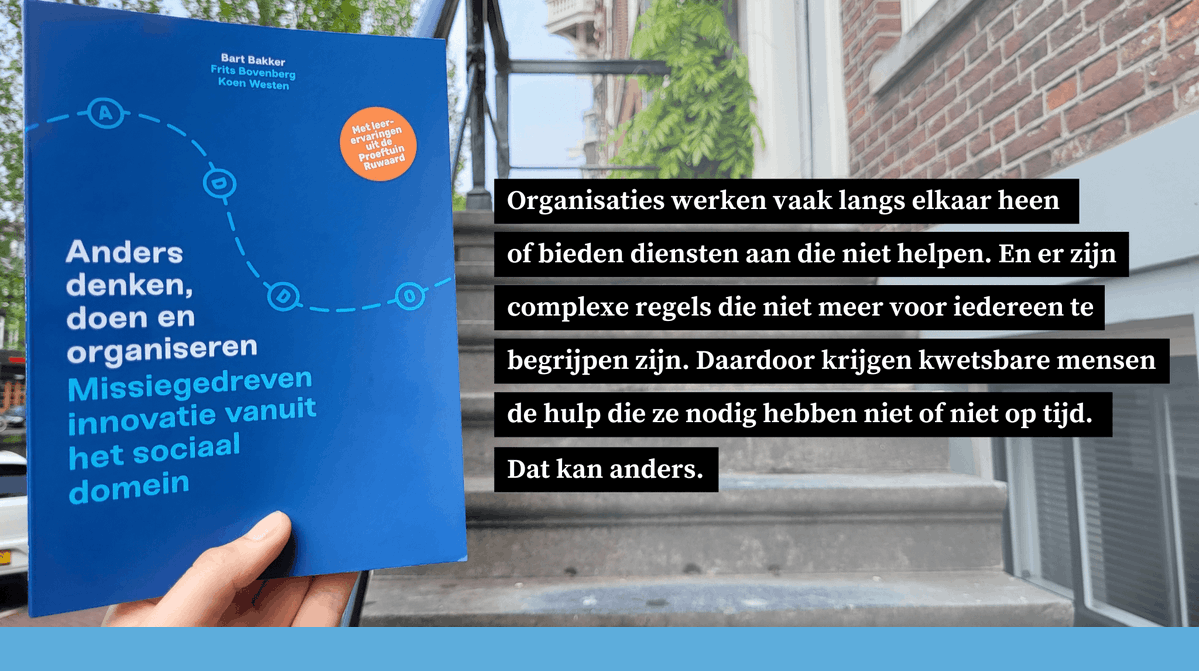 Vandaag, op de #DagvandeZorg, verschijnt 'Anders denken, doen en organiseren', een #veranderaanpak waarmee samenwerkende organisaties (in o.a. de #zorg) tegen lagere kosten kunnen werken aan verbetering van de leefbaarheid en gezondheid van inwoners. Zie: bit.ly/3LZ5OXw.