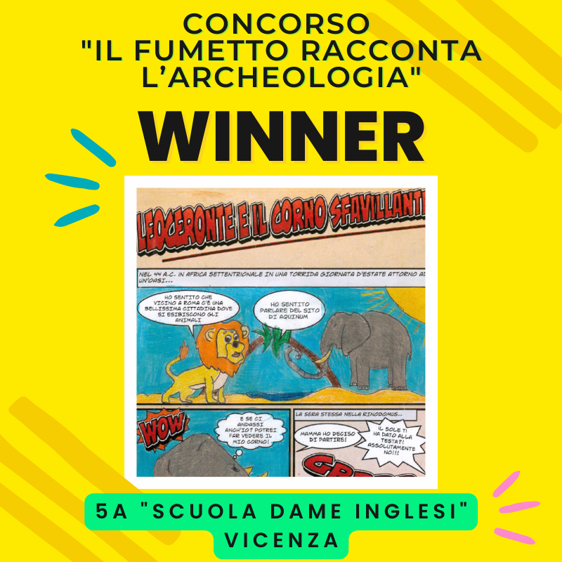 📷 Siamo lieti di annunciare la classe vincitrice del concorso <a href="/TopolinoIT/">Topolino Magazine</a> IL FUMETTO RACCONTA L’ARCHEOLOGIA! 
Si tratta della classe 5A della "Scuola Dame Inglesi" di Vicenza con l'elaborato LEOCERONTE E IL CORNO SFAVILLANTE!

>> aquinum.wordpress.com/2023/05/12/sve…

#Aquinum #topolino