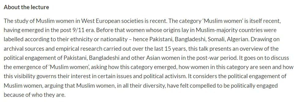 Warwick Sociology (@sociowarwick) on Twitter photo Becoming Muslim Women, Becoming Political
Prof Khursheed Wadia Inaugural Lecture <a href="/SocioWarwick/">Warwick Sociology</a>, Monday 22 May 5pm <a href="/uniofwarwick/">University of Warwick</a>
Free&open to the public, students&colleagues
Register: buff.ly/3LQDA2n
Of interest <a href="/britsoci/">The BSA</a> <a href="/PolStudiesAssoc/">Political Studies Association</a> <a href="/PAISWarwick/">PAIS Warwick</a> <a href="/Warwick_SocSci/">Warwick Soc Sci</a> Becoming Muslim Women, Becoming Political
Prof Khursheed Wadia Inaugural Lecture <a href="/SocioWarwick/">Warwick Sociology</a>, Monday 22 May 5pm <a href="/uniofwarwick/">University of Warwick</a>
Free&open to the public, students&colleagues
Register: buff.ly/3LQDA2n
Of interest <a href="/britsoci/">The BSA</a> <a href="/PolStudiesAssoc/">Political Studies Association</a> <a href="/PAISWarwick/">PAIS Warwick</a> <a href="/Warwick_SocSci/">Warwick Soc Sci</a>
