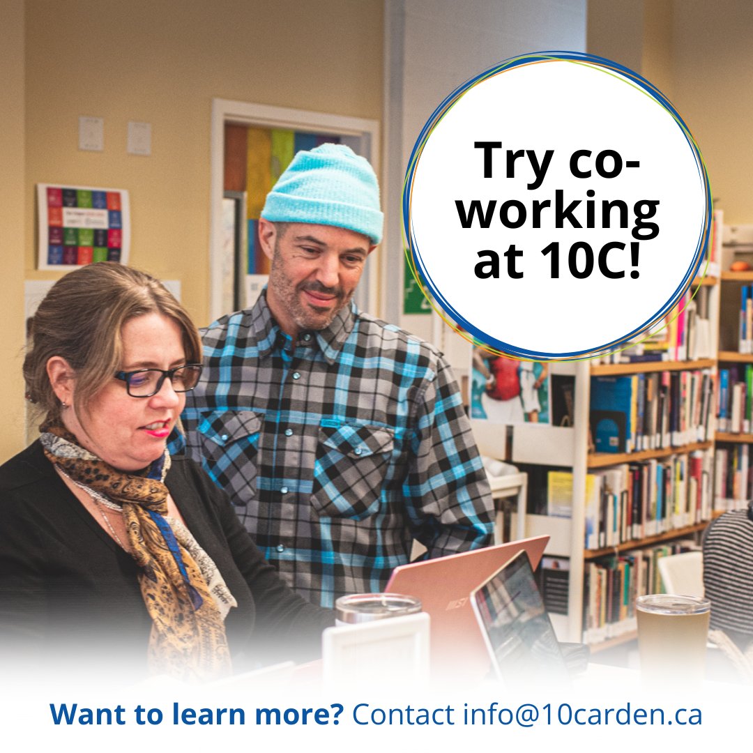 Need a space to focus, find creativity, and connect with others? Coworking at 10C is here for you! 💫 Come and work at our beautiful downtown Guelph location and see the difference co-working can make in your wellbeing and workflow. Learn more at 10carden.ca/coworking/