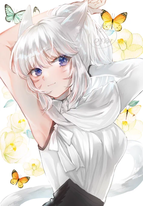 ミコッテちゃん #FF14イラスト