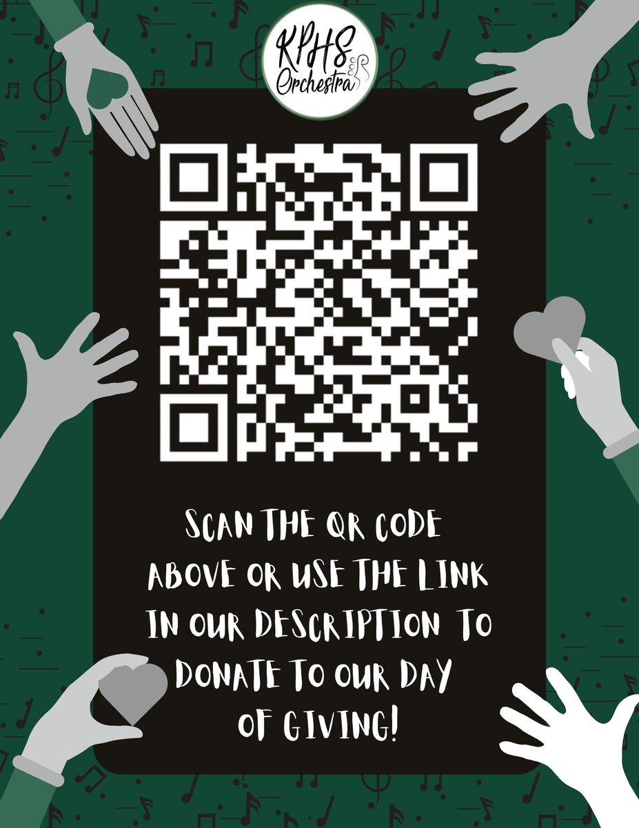 kphsorchestra's tweet photo. Friday, May 19th is the KPHS Orchestra Day of Giving! We would greatly appreciate your support of our hardworking students. Follow us for more updates and when we live stream our classes on May 19th from 7 am- 5 pm. 
https://t.co/cK5N2Hy3AD https://t.co/nOXbrcFxgM