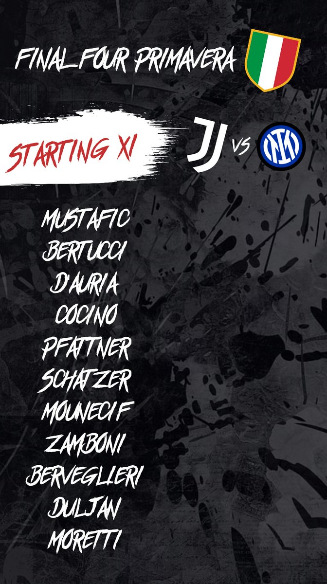 Il Nostro XI per la semifinale 

#juventusinter #juvint #finalfour #scudetto #primaverafemminile