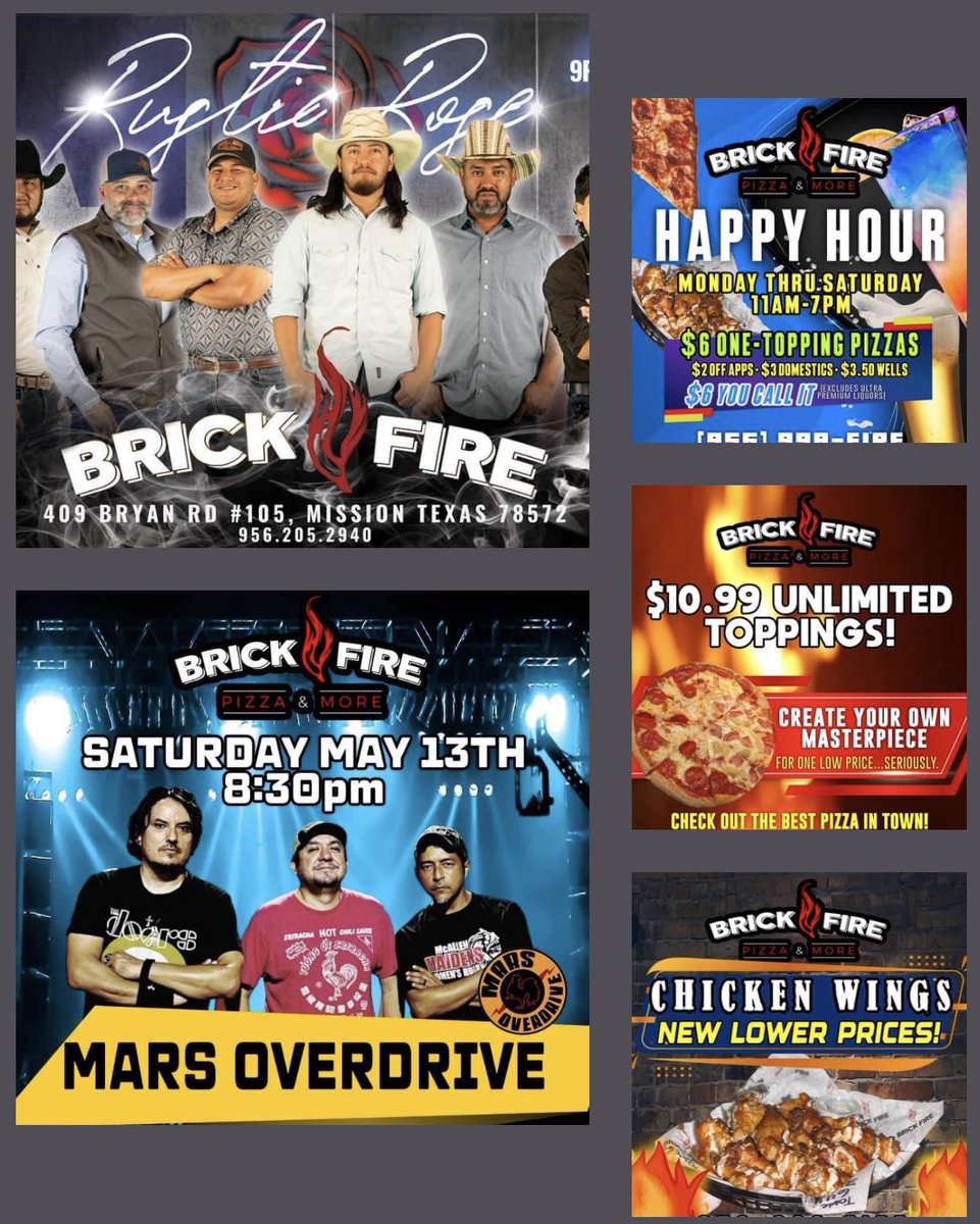 brickfirergv's tweet photo. Live music every weekend. 998-3473. https://t.co/jIRVcp6jmp https://t.co/MOkpyFN7YZ