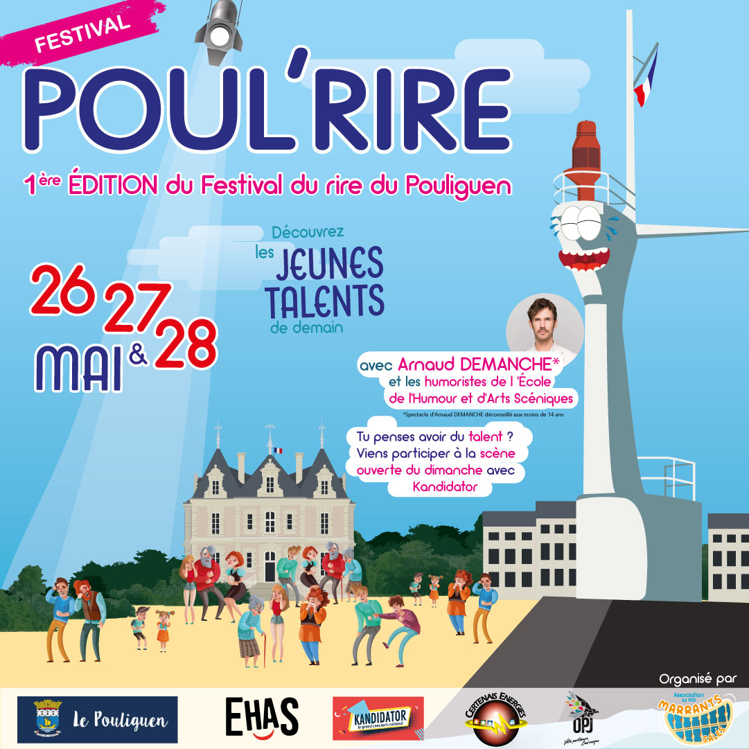 KANDIDATOR's tweet image. Festival du Rire du Pouliguen dlvr.it/SnxK2g