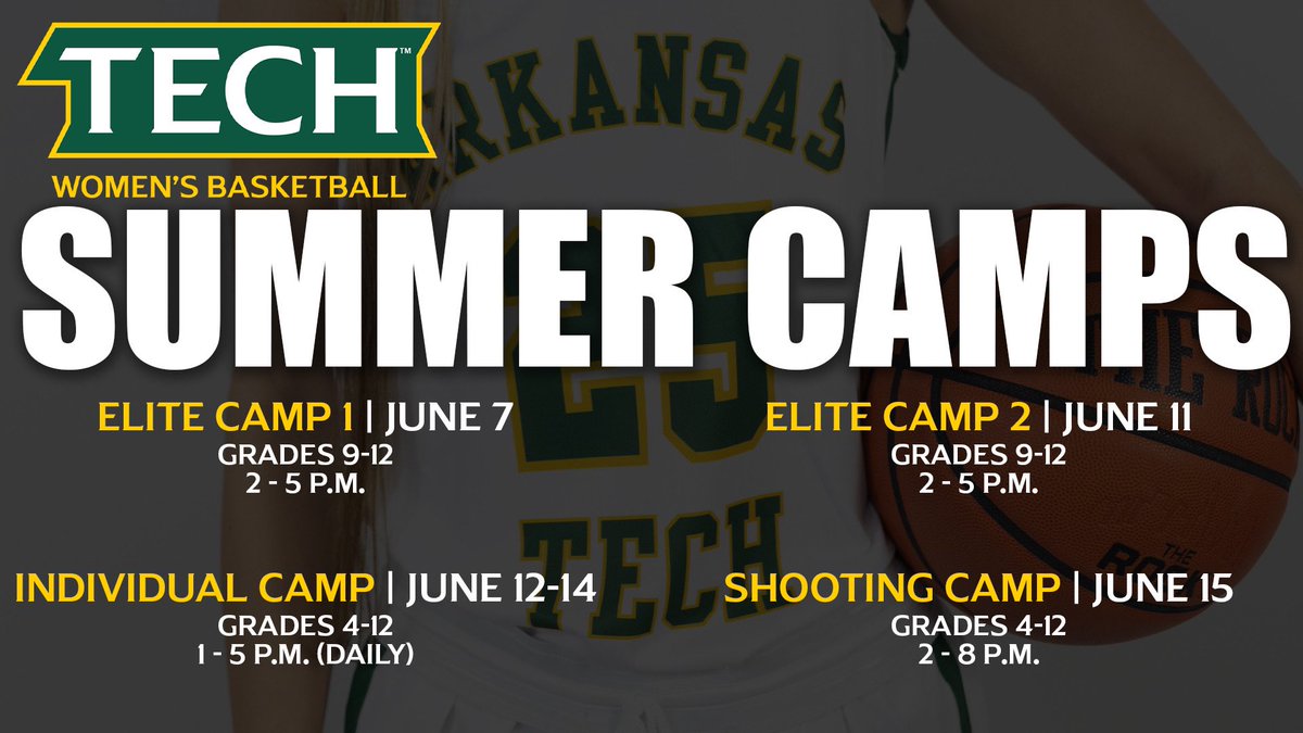 We are exited about the summer and all the young ladies that will be joining us inside Tucker Coliseum to work on their game. Click on the link below to register. See you in June. goldensunsbasketballcamps.com