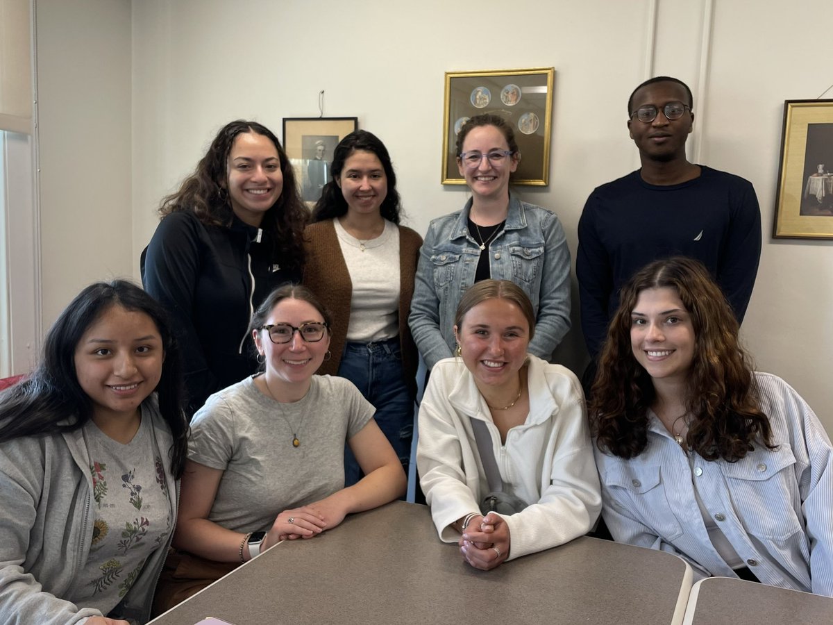 End-of-the year brunch to celebrate a successful year and send off our graduating seniors. So grateful for this fantastic team! @uconnnursing @emc655