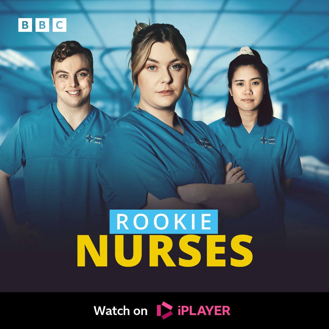 Real life and death situations - and everything in between - on the front line of healthcare 🩺

🆕 Rookie Nurses
📺 Next Monday, 10.40pm <a href="/BBCOne/">BBC One</a> Wales and <a href="/BBCiPlayer/">BBC iPlayer</a>