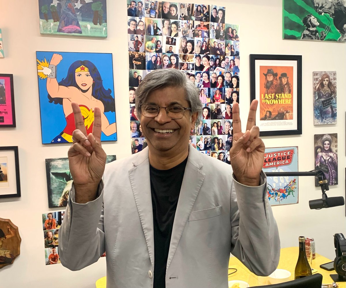 sabrinarmf's tweet photo. It’s #YVRScreenScenePodcast Day! Actor @DhirendraActs on his wildly fascinating filmography and globe-spanning life, and why he leapt at the opportunity to play Sabi’s bigoted dad on @CBC + @HBOMax’s #SortOf. Episode sponsor: @UBCP_ACTRA https://t.co/BNVYf1mWA0 https://t.co/lXpvNw67kF
