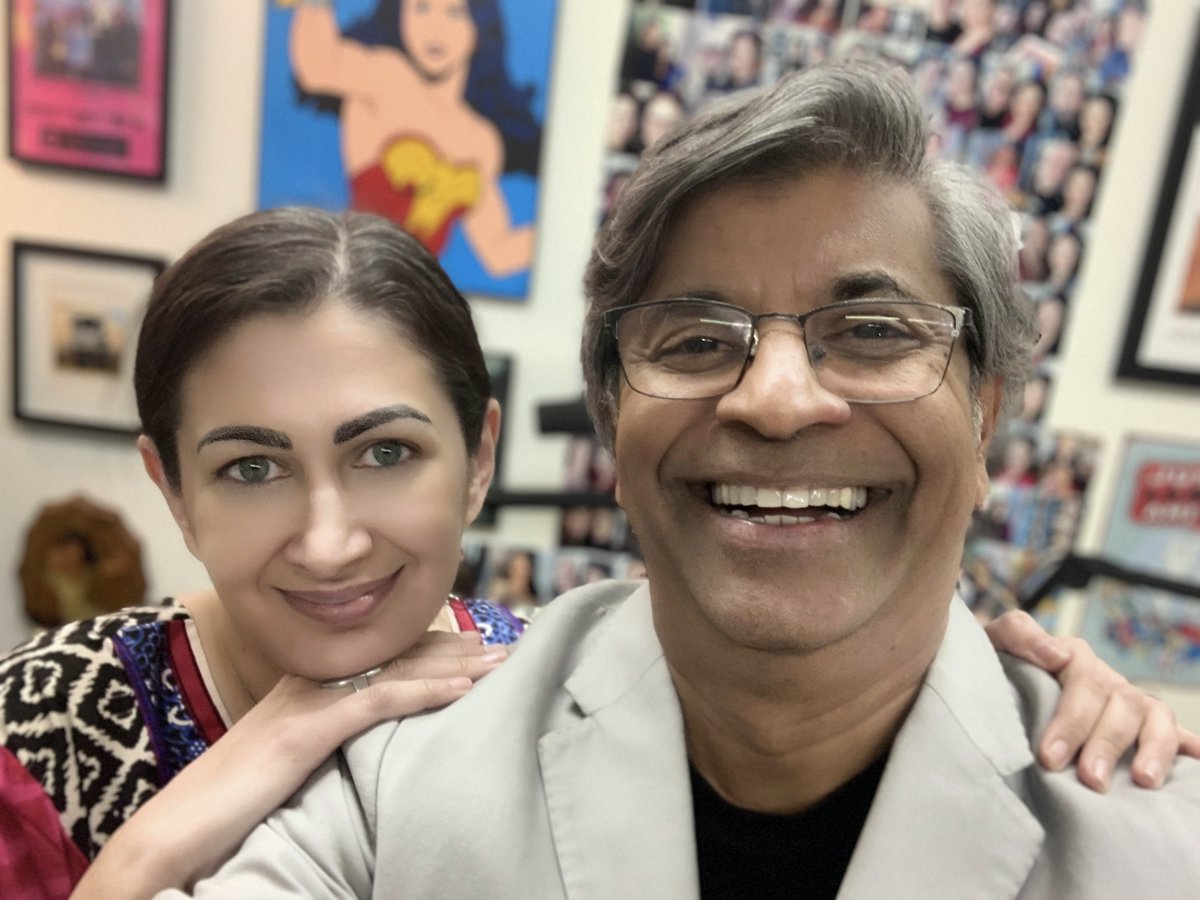 sabrinarmf's tweet photo. It’s #YVRScreenScenePodcast Day! Actor @DhirendraActs on his wildly fascinating filmography and globe-spanning life, and why he leapt at the opportunity to play Sabi’s bigoted dad on @CBC + @HBOMax’s #SortOf. Episode sponsor: @UBCP_ACTRA https://t.co/BNVYf1mWA0 https://t.co/lXpvNw67kF