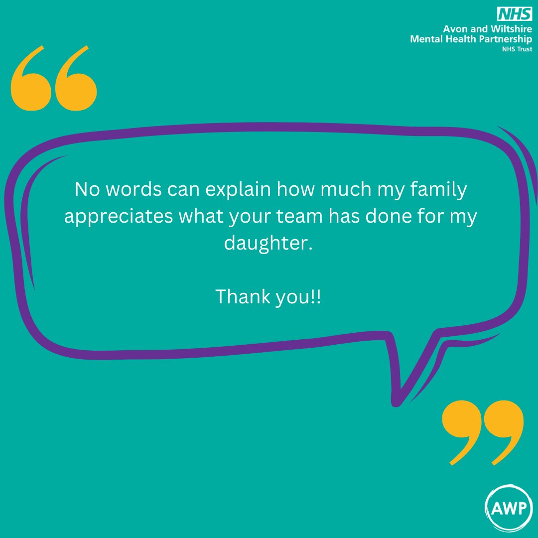 AWPNHS's tweet photo. #FeedbackFriday 

Here's a massive heartfelt #ThankYou to our Wiltshire Early Intervention team on #InternationalNursesDay 👏 https://t.co/ZzHZhxAKJu