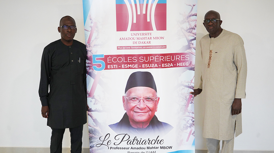 MahtarMbow's tweet photo. Visite de travail
Le vendredi 12 mai 2023, le Président du Réseau pour l'Excellence de l'Enseignement Supérieur en Afrique de l'Ouest (REESAO), le Pr Adama COULIBALY, accompagné de sa délégation, a effectué une visite de travail à l'UAM.
#kebetu #UAM #REESAO #afrique #formation https://t.co/3TbpAbH38F
