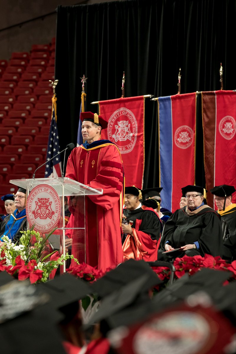 “This has been an exciting year of progress for all of us. Our @WolffCenter is No. 1 in the nation, 4th year in a row! The Bauer Professional MBA ranked 33rd (tied) among public universities. The MBA program is now in the Top 50 in @usnews!” #BauerGrad23 @UHBauerDean
