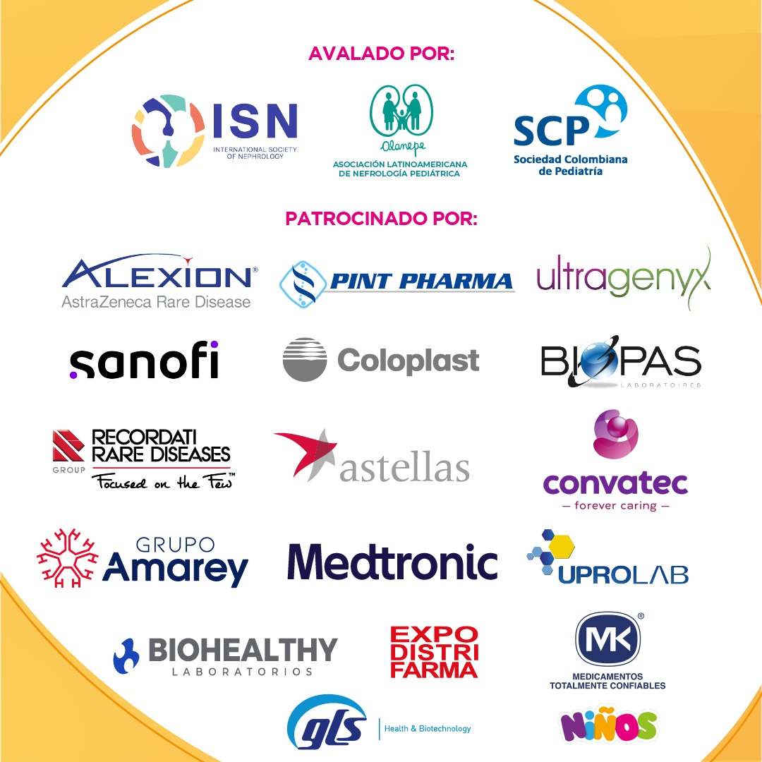 ¡Conoce el programa final de nuestro X Congreso Nacional de Nefrología pediátrica!

🗓 25 al 27 de mayo
📍Cali, Colombia

Quedan pocos días para que puedas realizar tu inscripción 👉bit.ly/3jpTFAL