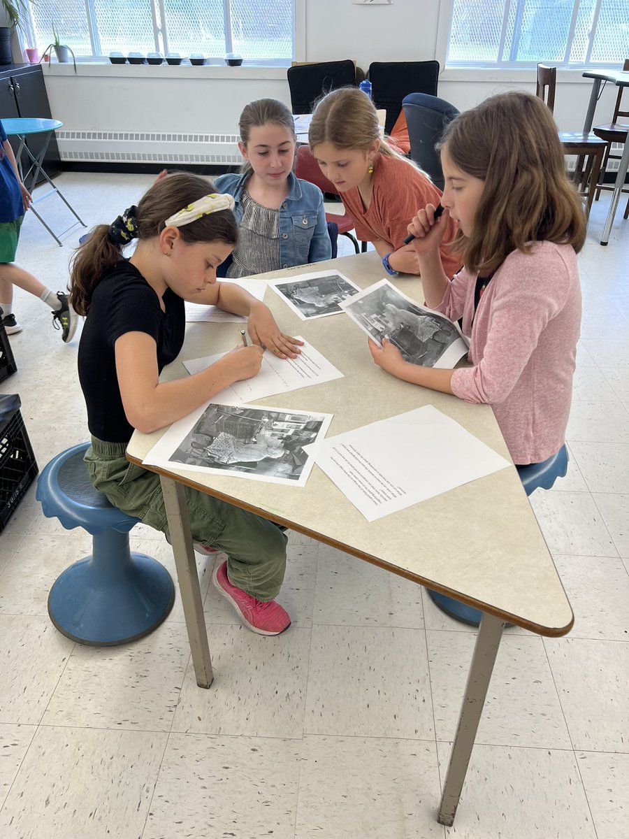 CHuczel's tweet photo. Thank you to @NS_Archives for coming in and leading us through some inquiry based activities about the history of our province! @ParksCanada_NS we look forward to applying our new skills at Grand-Pre next week. https://t.co/s9mcSqqczL