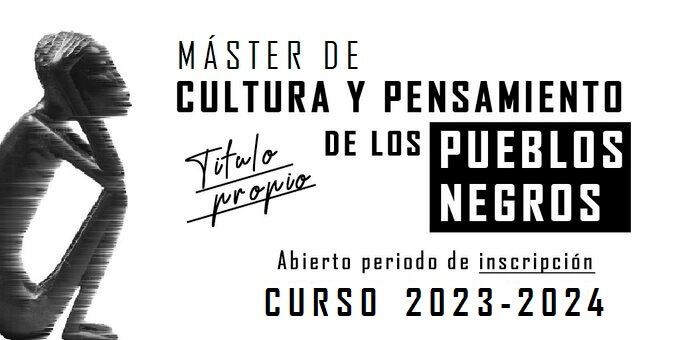 📢¡Abrimos el plazo de preinscripción para el próximo curso 2023-2024! ➡️ ucm.es/estudios/maste…
📜Máster propio de la <a href="/unicomplutense/">Complutense</a> 
💻Íntegramente on-line
ℹ️ Información sobre el máster en nuestra web: …uraypensamientodelospueblosnegros.com
📩En caso de duda, contactar con➡️jicastie@ucm.es