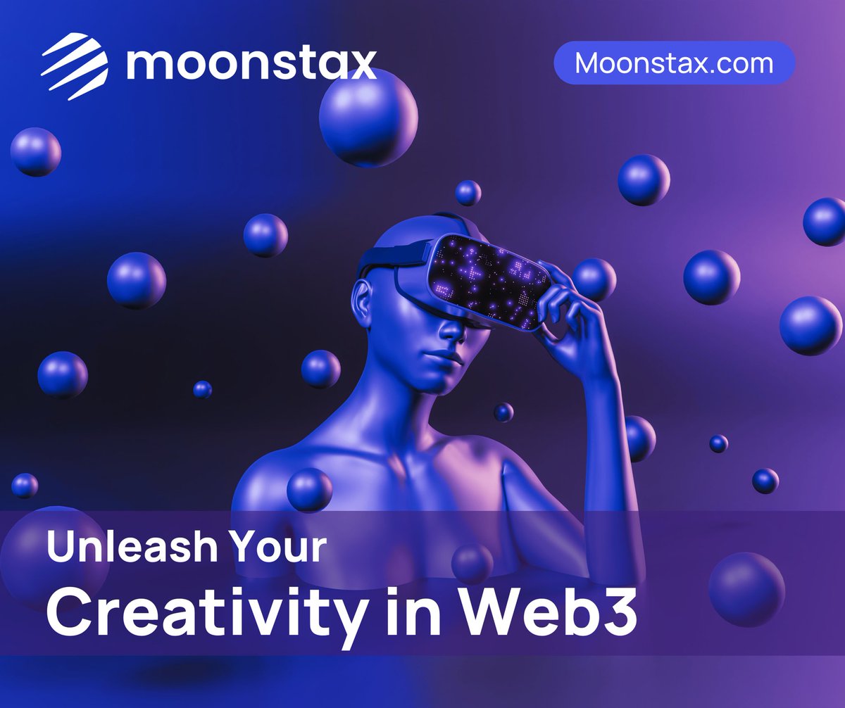 MoonstaxWeb3's tweet image. 🌟 Unleash Your Creativity in Web3 with Moonstax! 🌟

Are you an NFT creator or brand entering the Web3 space? Tired of using multiple tools to manage your assets and finances? 

Look no further! MoonStax is the 1st all-in-one platform designed specifically for creators like you.…