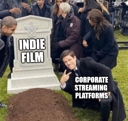 When we started New Village Video it was because corporate streaming platforms benefit everyone accept for the Filmmaker. The WGA has taught me that this issue effects the entire industry. I think indie platforms are the solution. We have no shareholders or advertisers to please.