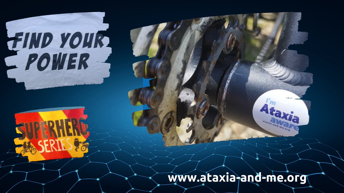 Gear Up and #FindYourPower to Join Team #Ataxia charity Wales as we have #fun while #Fundraising from HOME (and get your #Medal
with @SuperheroTri   at home event
 and sign up at superheroseries.co.uk/2023-at-home-s…