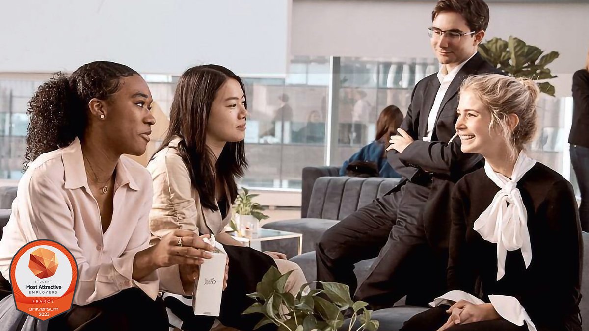 LVMH's tweet photo. For the 19th year in a row, we are proud to be recognized as the @UniversumFrance's "Most Attractive Employer" in France among business students.
Learn more: https://t.co/bwzjizFqFc
#LVMH #LVMHTalents #INSIDELVMH https://t.co/dYNzFc6ZWu