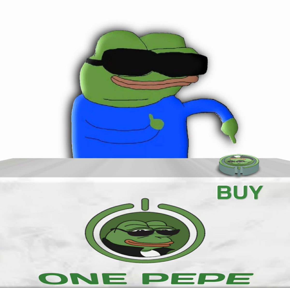 FRENS, ONE PEPE IS COMING SOON!🟢🐸
⬆️On Binance Smart Chain⬆️

MONDAY 05/15 @ 6PM UTC 🚨

t.me/ONE_PEPE

#ONE #BSCGemAlert #BSCSEASON #newlaunchalert #BSCGEMS #BSCGemsAlert #OLS #ONELAUNCHSYSTEM #PEPE #ONEPEPE #CZ #PEPEARMY #PEPEBNB #pepecoin #cryptocurrency  #BSC