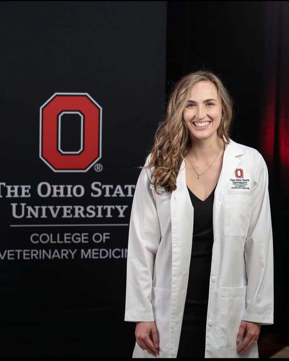 Zoo and Conservation Science alum, Emma Welker, received her white coat to signify the start of her final clinical year of veterinary school at The Ohio State University! Way to go, Emma!

#Otterbein #zooandconservationscience #vetschool #wildlifehealth