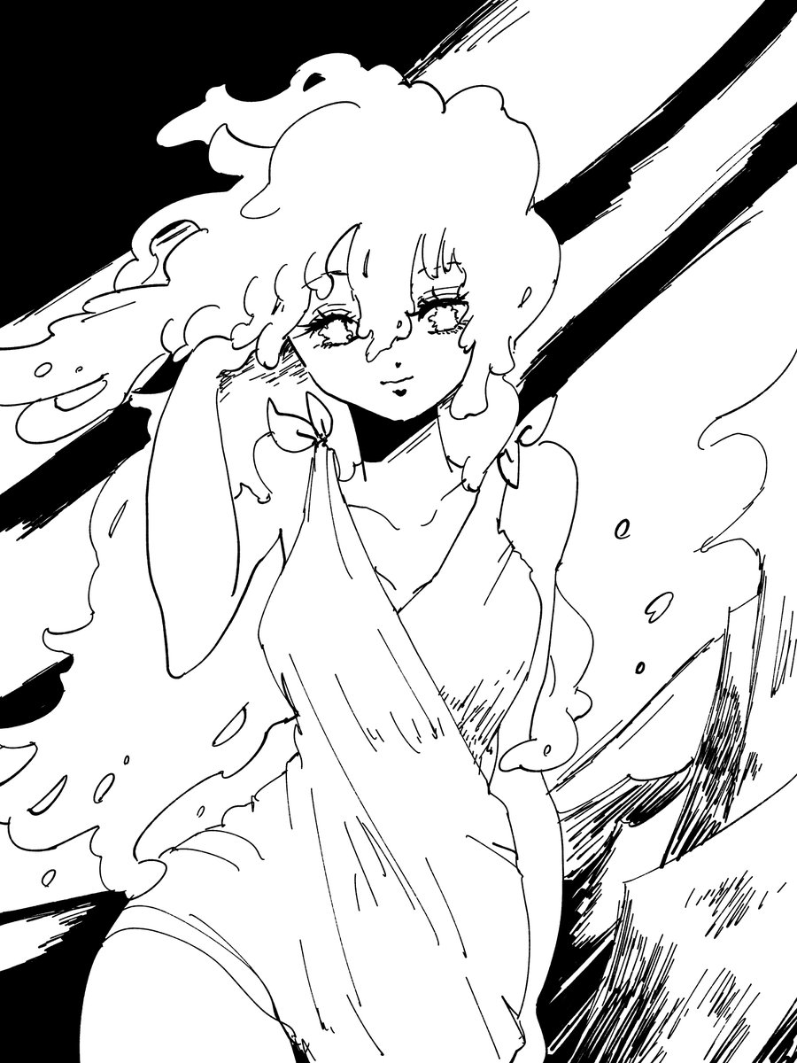 過去のショートショート漫画より。泉の女神さま 